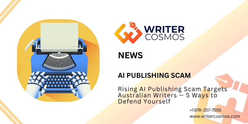 Rising AI Publishing Scam Targets Australian Writers — 5 Ways to Defend Yourself