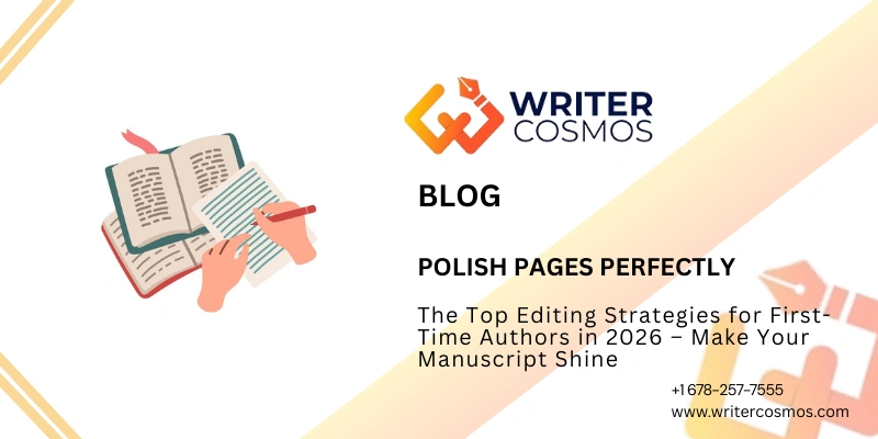 The Top Editing Strategies for First-Time Authors in 2026 – Make Your Manuscript Shine